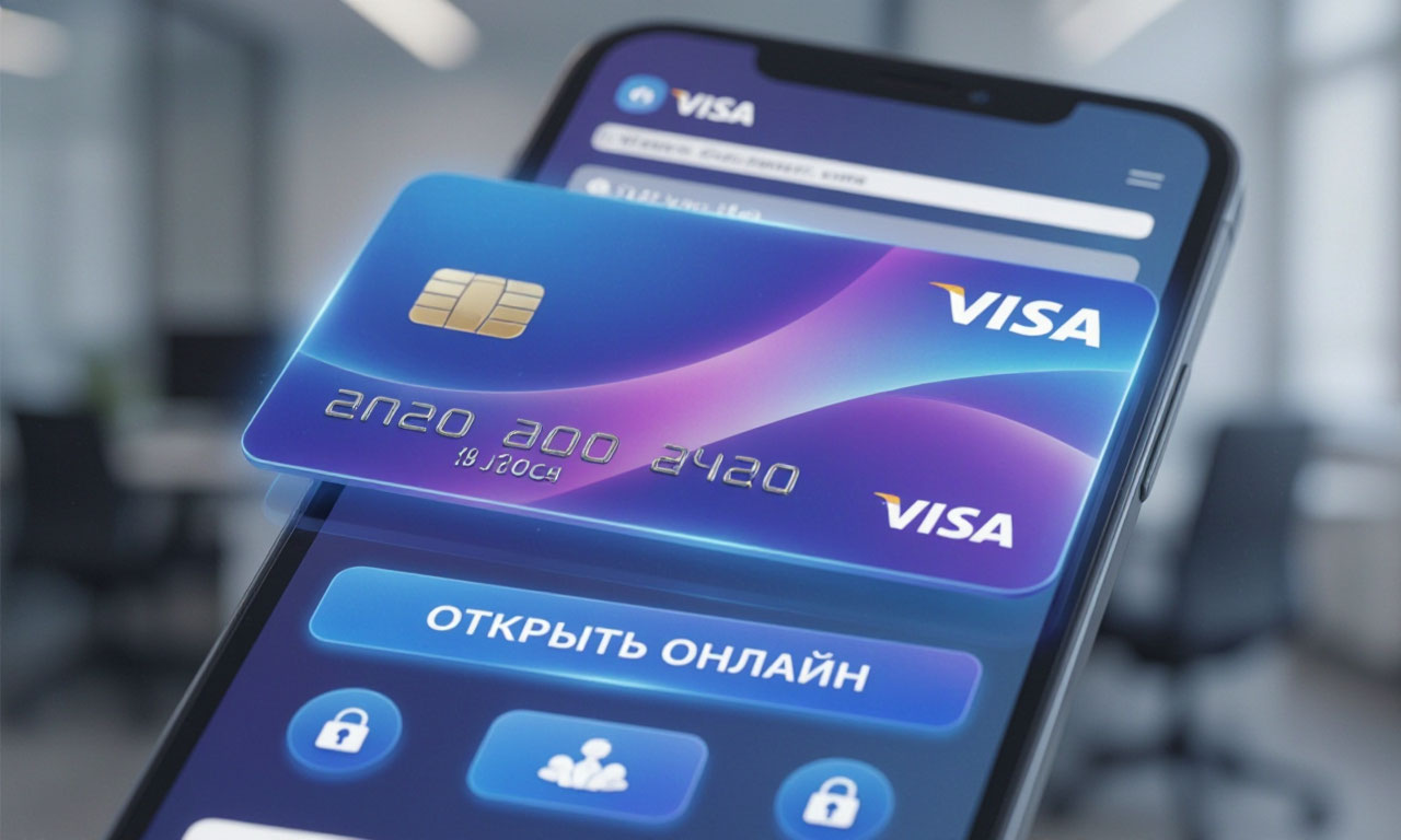 Платежная виртуальная карта Visa для зарубежных сервисов